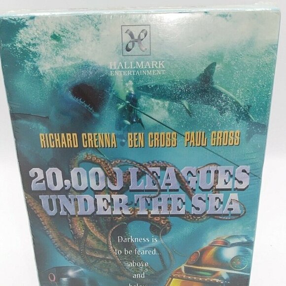 20,000 Leagues Under The Sea 2000 VHS NEW Blockbuster Video Action Adventure - Picture 1 of 7